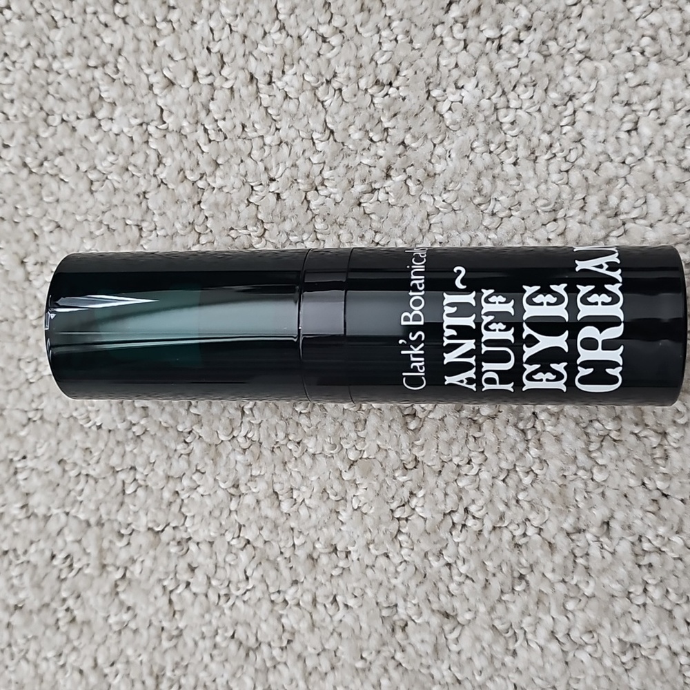 Clark's Botanicals Anti-Puff Eye Cream Dark Circles Fine Lines 15ml / 0.5 oz NWT